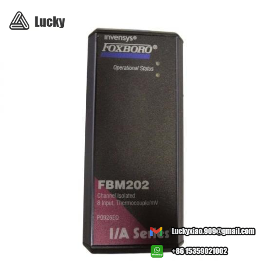 FOXBORO AD908AC FBM202 I/A series DCS Module