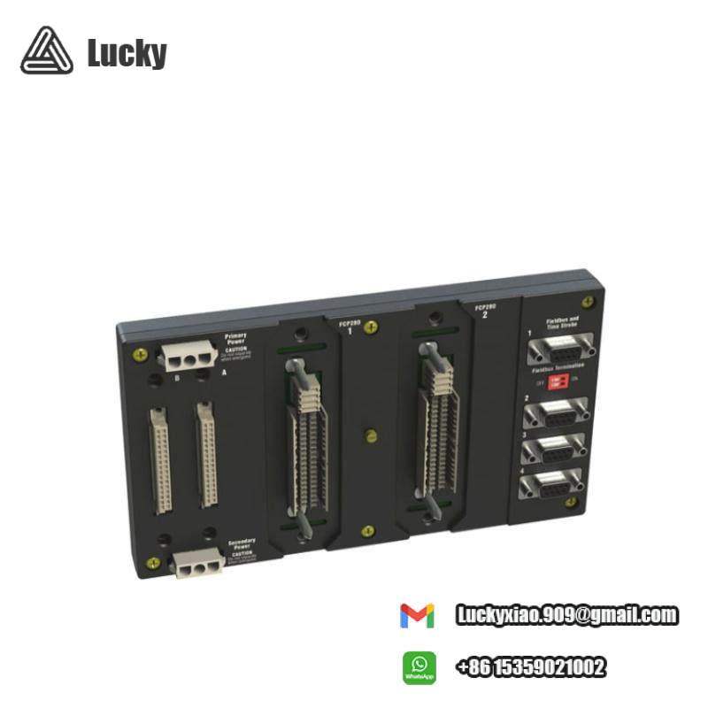 FOXBORO RH924YF DIN-Rail Mounted Modular Baseplate