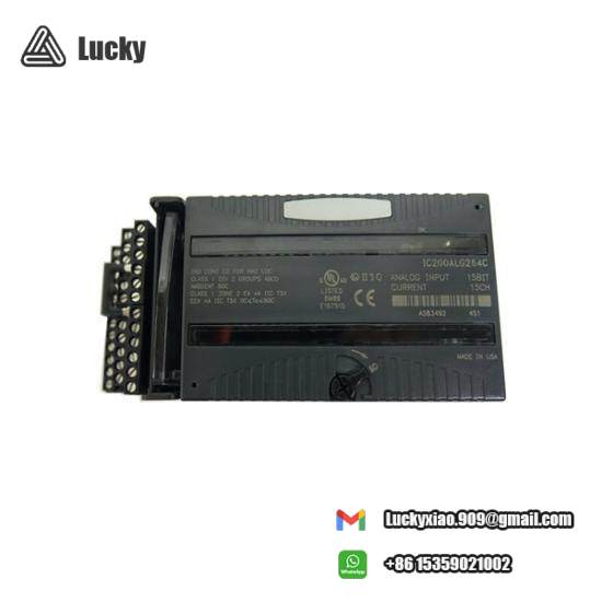 GE FANUC IC200ALG264H Analog Input Module