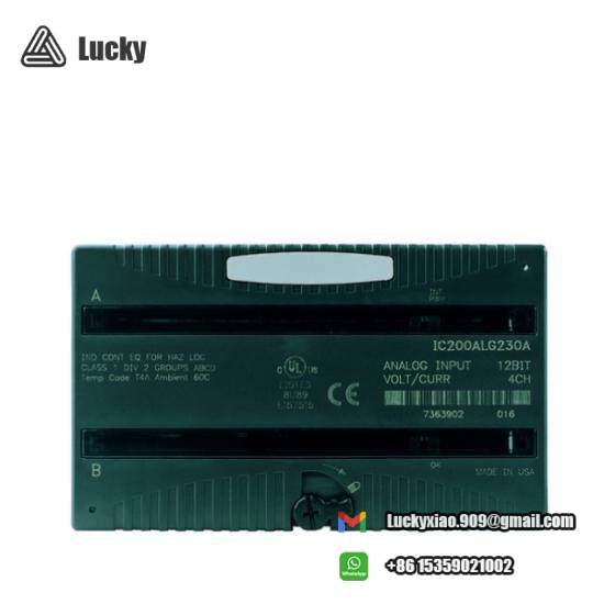 GE Fanuc IC200ALG326F  Analog Output Module