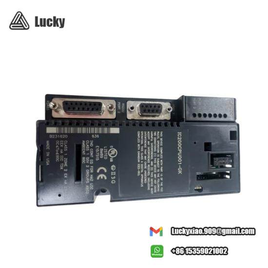 GE FANUC IC200CPU001 CPU