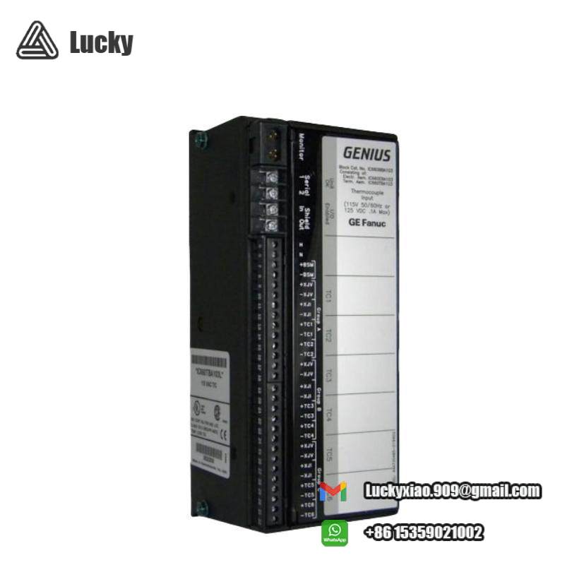 GE Fanuc IC660BBA021 THERMOCOUPLE INPUT BLOCK