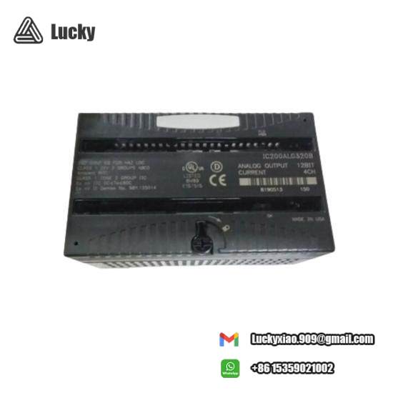 GE IC200ALG262G Analog Current input module