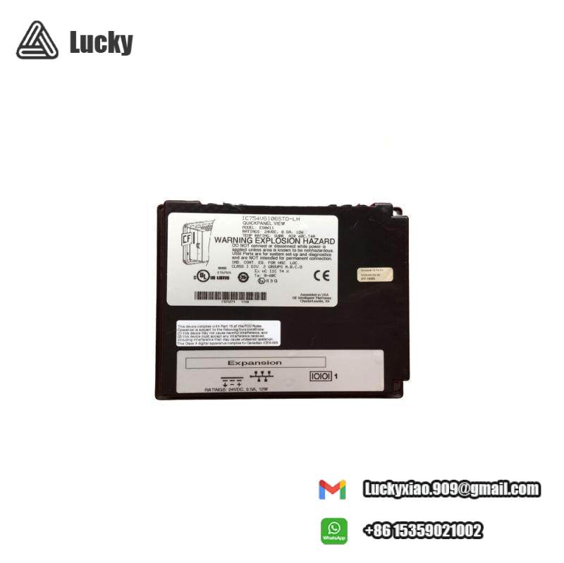 GE IC754VGI06STD OPERATOR INTERFACE