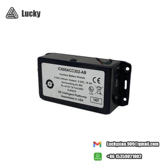 General Electric FANUC IC695ACC302AB Battery Module