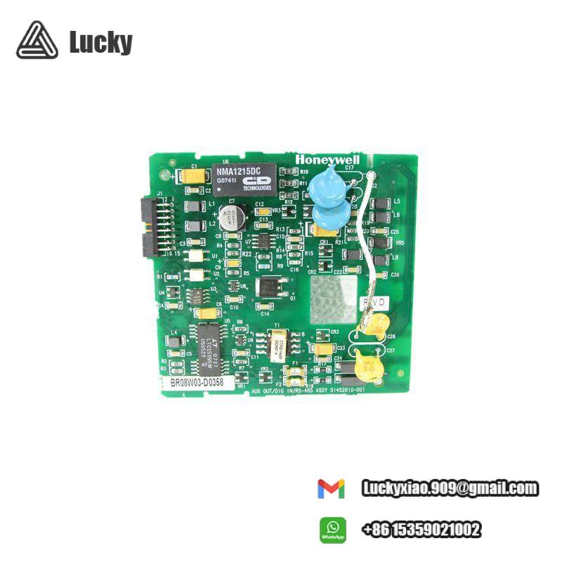 Honeywell 51452810-001 Auxiliary Output / Input Board Circuit