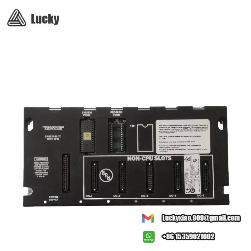 GE IC693CPU313X 05 Slot CPU Chassis