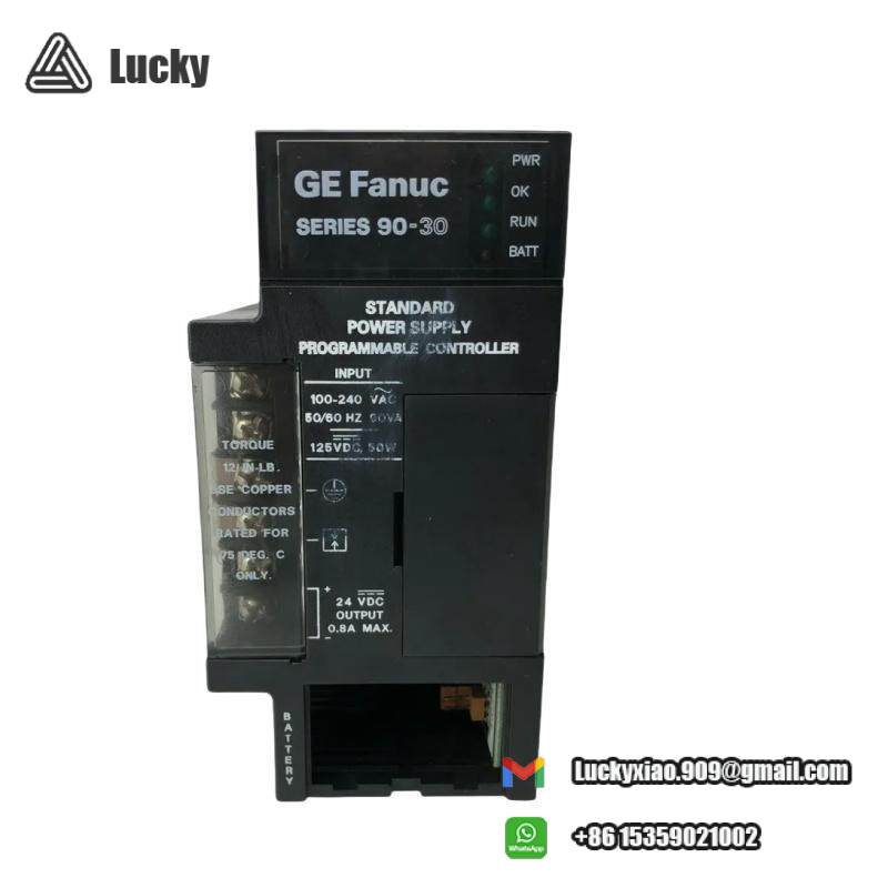 GE IC693PWR321T Power Supply Module