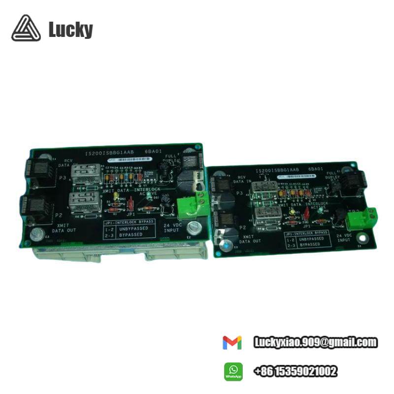 GE IS200ISBBG1AAB Insync bus bypass board