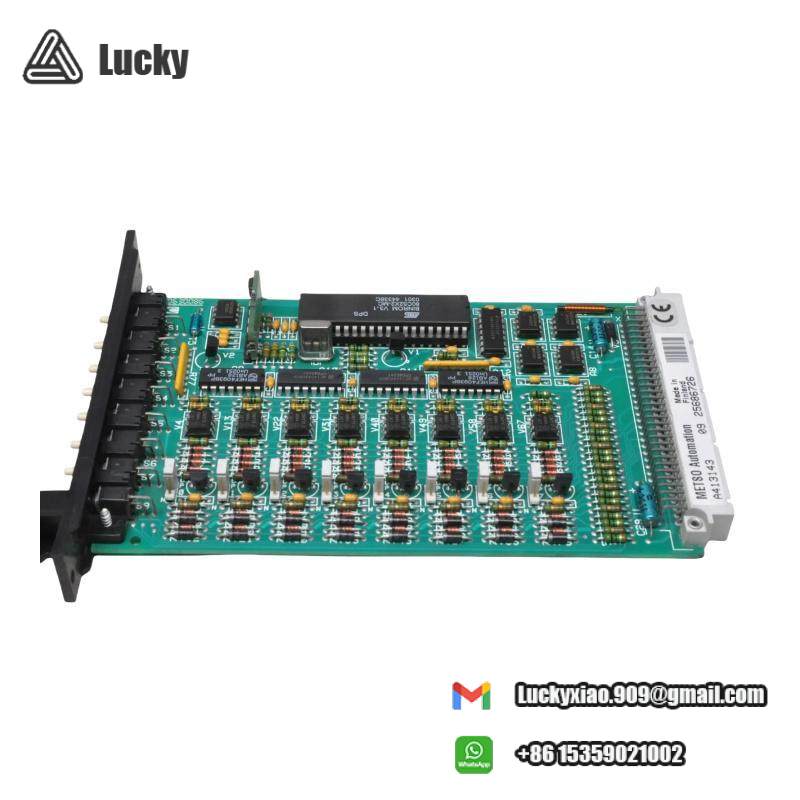 METSO AUTOMATION A413143 BIU84 binary output module card