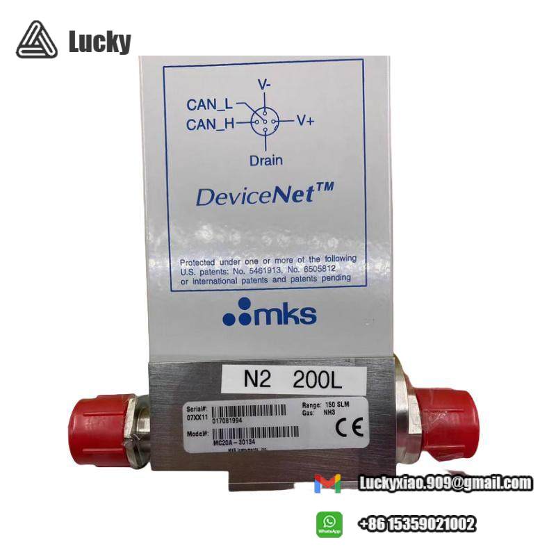 MKS MC20A-30134 Mass Flow Controllers