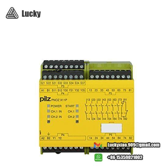 PILZ 777080 Safety Relay 24VAC 24VDC