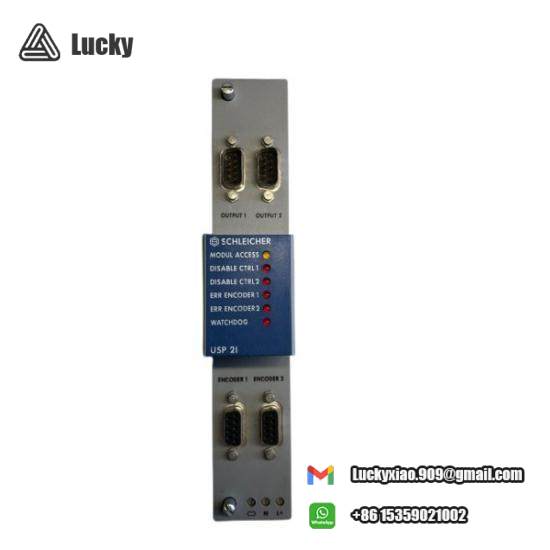 SCHLEICHER USP2I CPU SLAVE POSITIONING MODULE 2 AXES