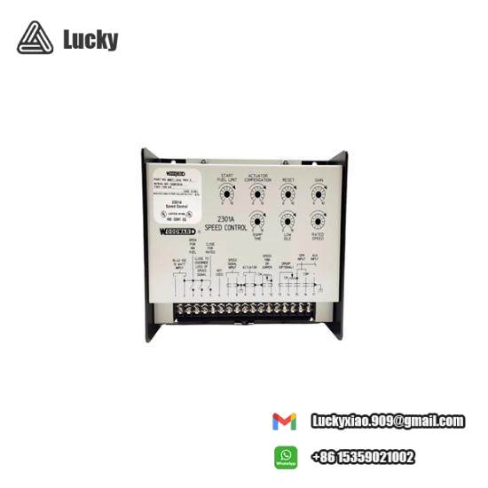 WOODWORD 2301A 9907-014 SPEED CONTROL