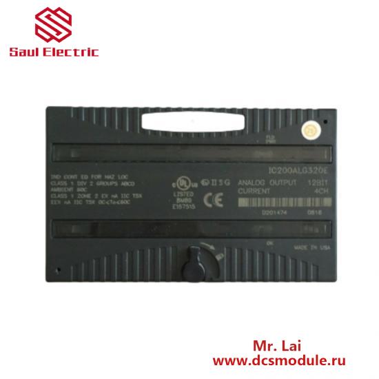 GE FANUC IC200ALG620 Analog Input I/O