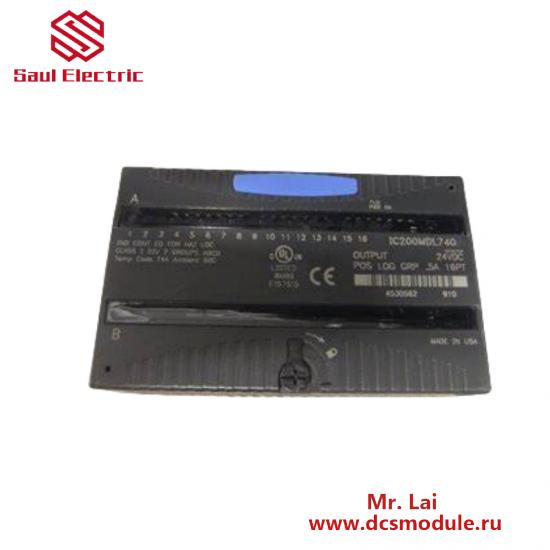 GENERAL ELECTRIC IC200MDL740