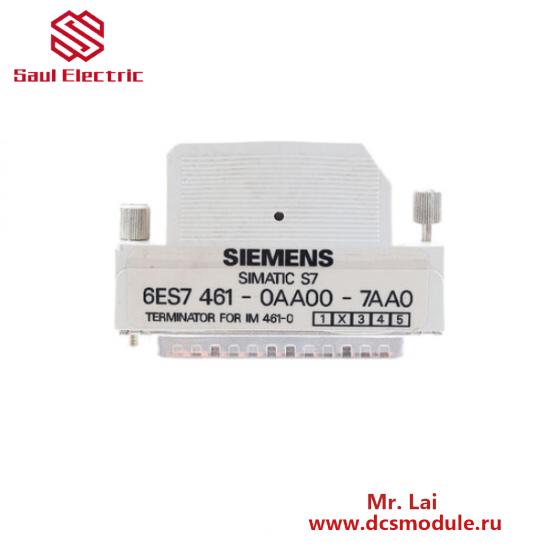 Siemens 6ES7 461-0AA00-7AA0  Terminating Connector for IM 461-0 Interface Module