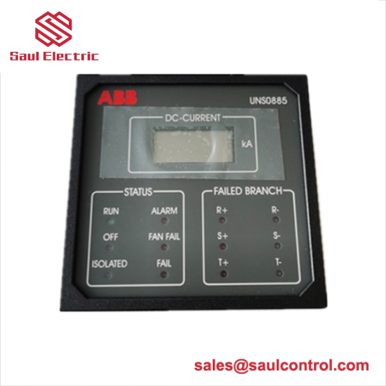 ABB 3BHB006943R0001 UNS0885A-Z,V1 converter display