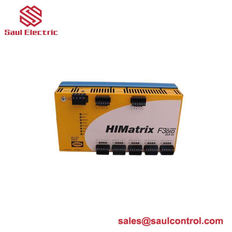 HIMA F3 DIO 20/8 02 F3DIO20/802 Remote I/O Module