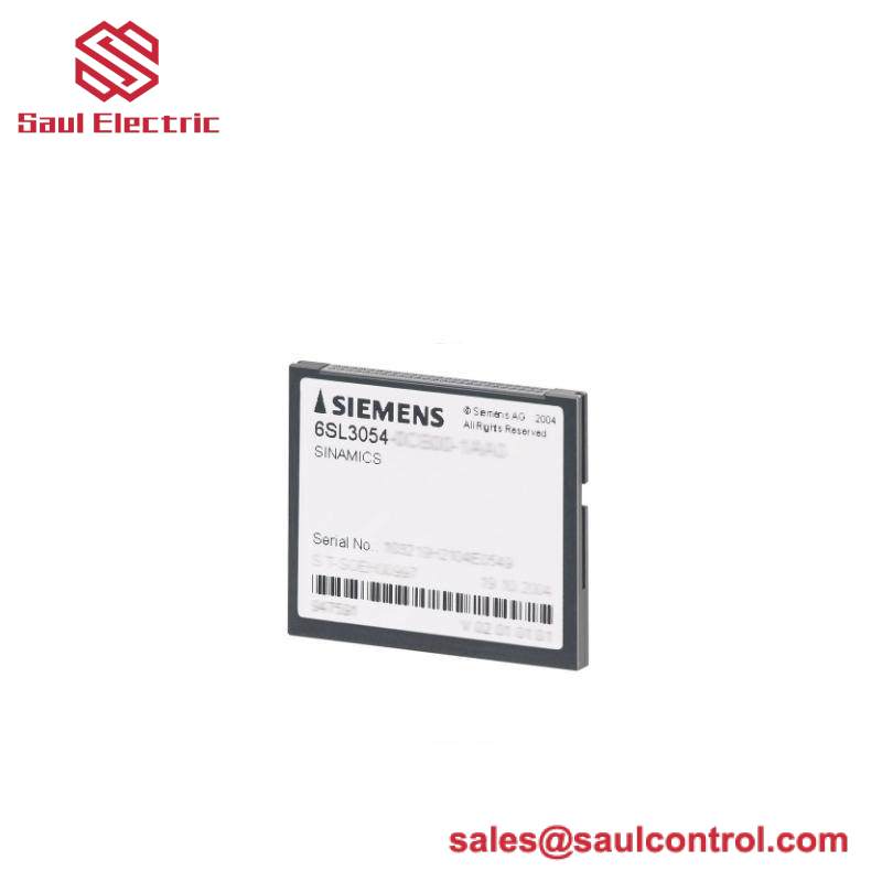 Siemens 6SL3054-0AA01-1AA0 SINAMICS S120 CompactFlash card