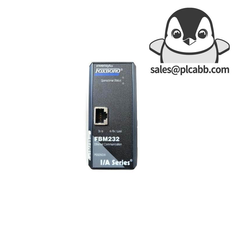 FOXBORO FBM232 Mbps Ethernet, Single
