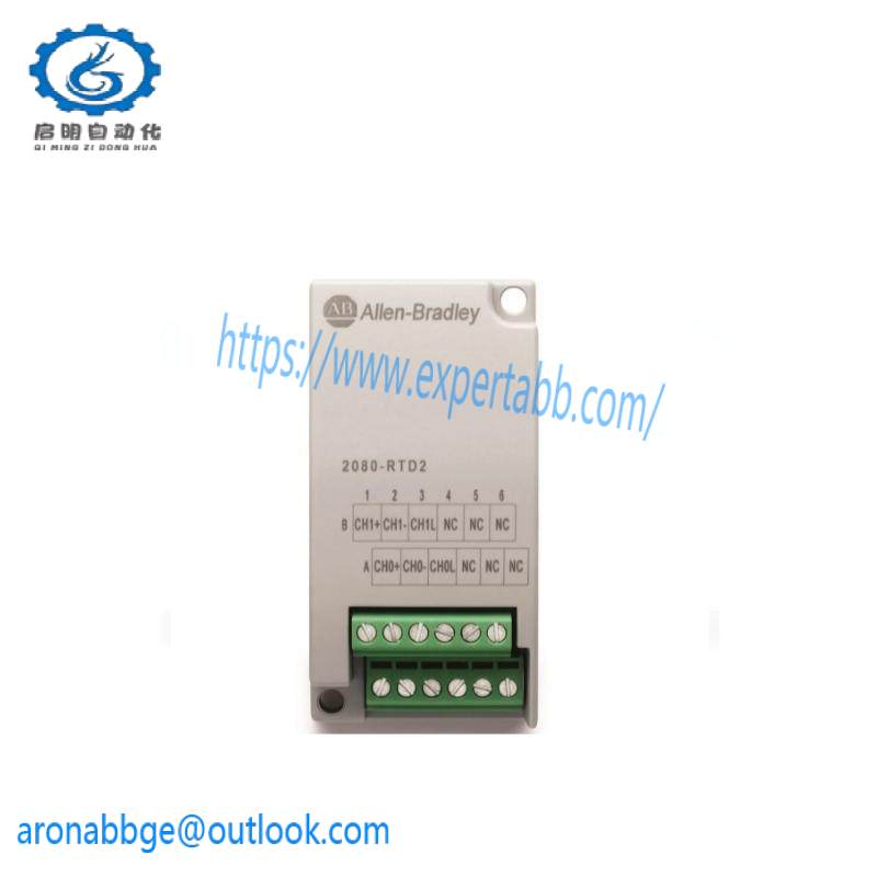 AB 2080-RTD2 Resistance Thermometer Detector Inputs