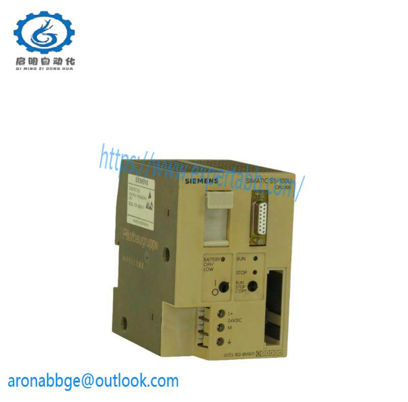 SIEMENS 6ES5100-8MA11 CPU 100 Processor Module