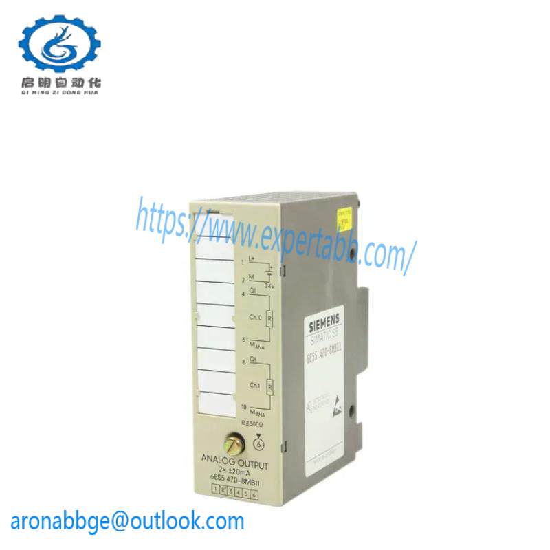 SIEMENS 6ES5470-8MB11 Analog Output Module