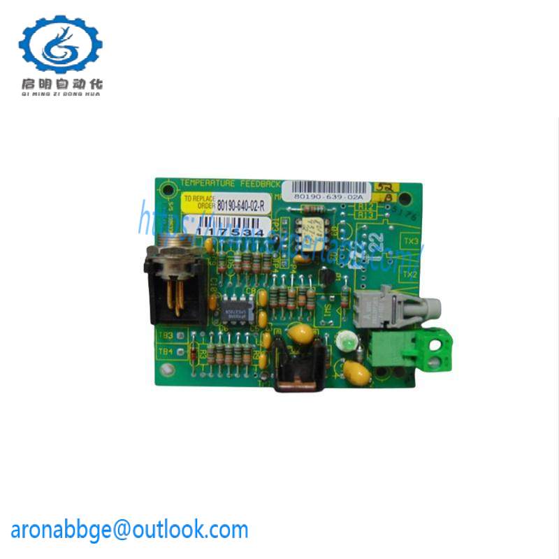 AB 80190-640-02-R Temperature Feedback Board