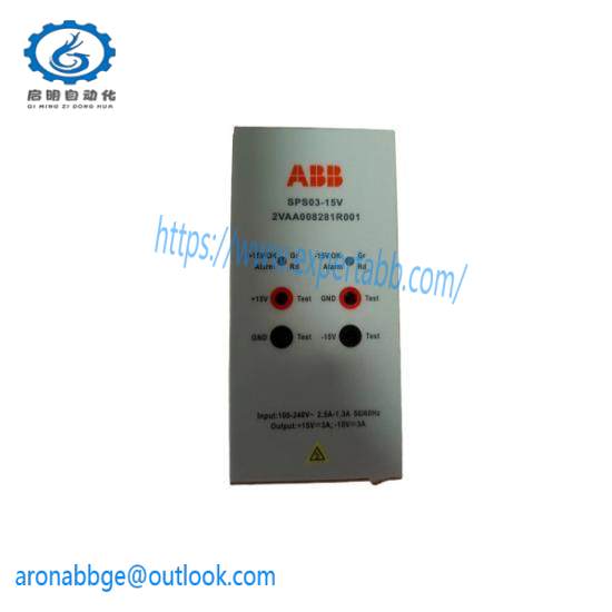ABB 2VAA008281R001  Power Supply