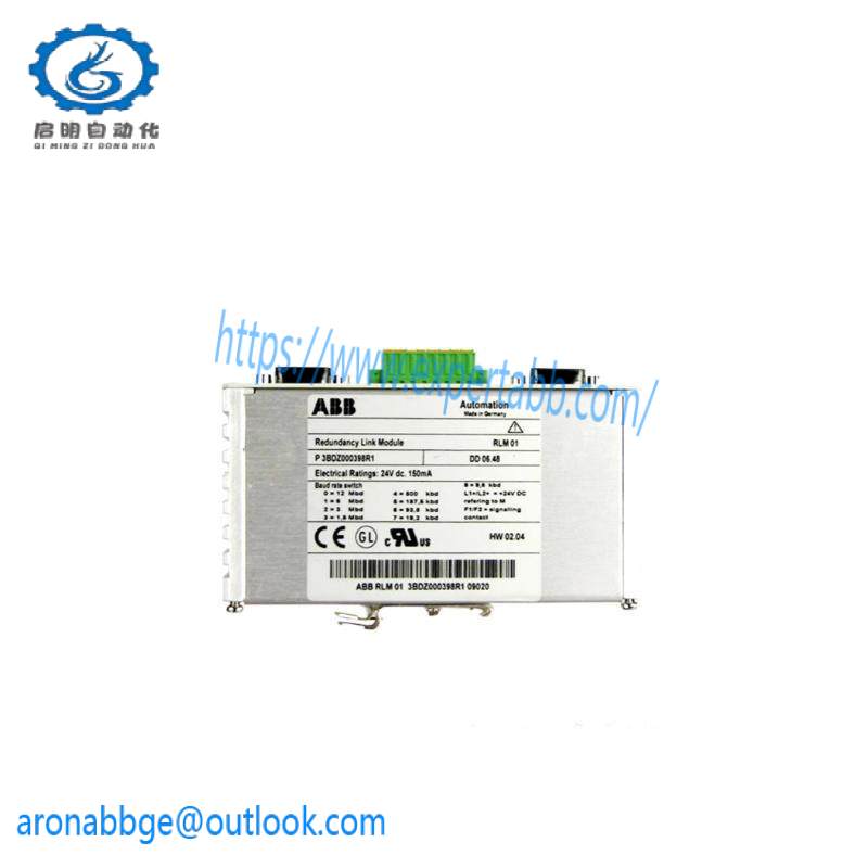 ABB 3BDZ000398R1 RLM01 PROFIBUS Redundancy Link Module