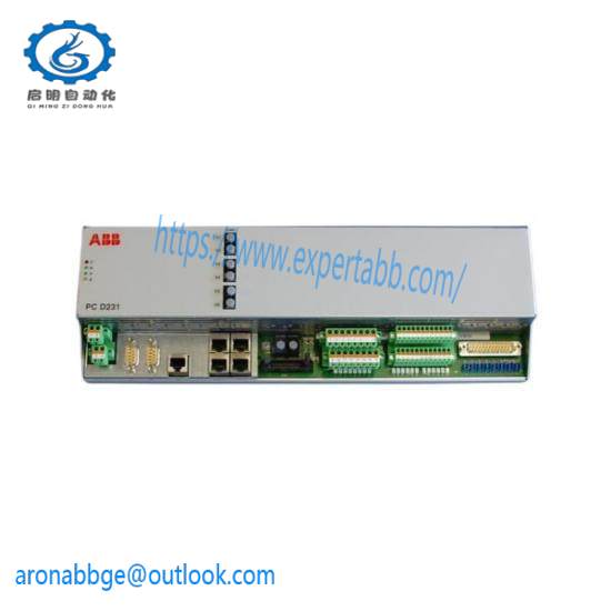 ABB 3BHE025541R0101 PCD231B Exciter Control Module