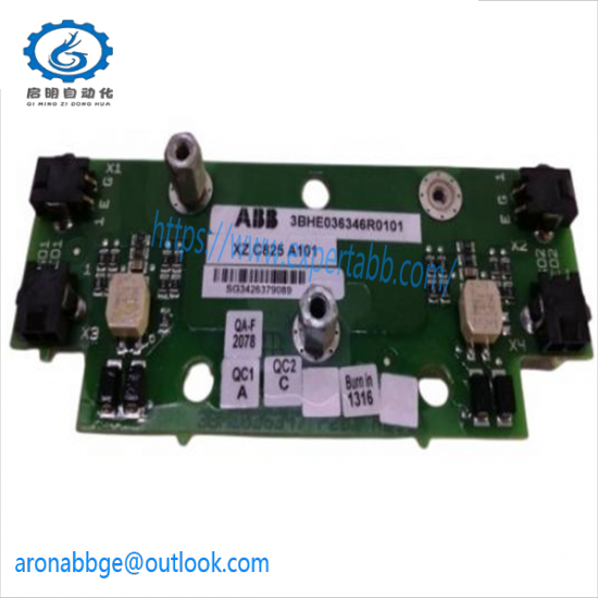 ABB 3BHE036346R0101 XZ C825 A101 Card