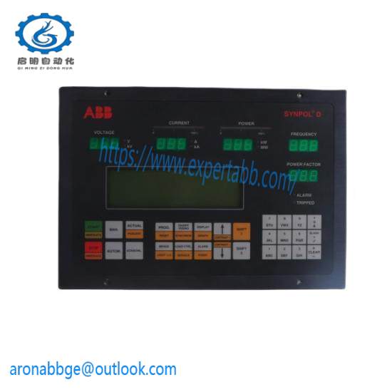 ABB 3DDE300410 CMA 130 Display Front Panel