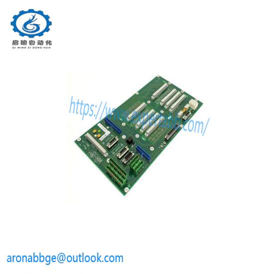 ABB 3HAB6372-001 ROBOT BACKPLANE SLOT RACK DSQC330