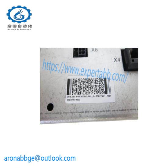 ABB 3HAC020849-001 Contactor board Unit DCS MODULE