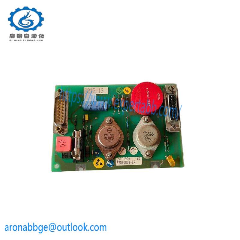 ABB DSTC190 57520001-ER Communications Connection Unit