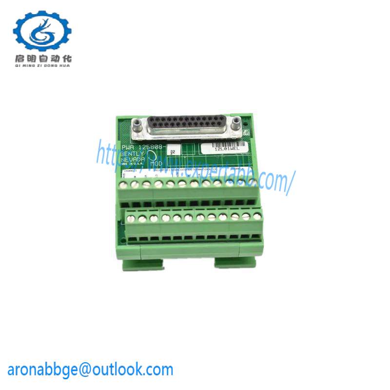 BENTLY NEVADA 125808-02A PROXIMITOR SEISMIC EXTERNAL TERMINAL BLOCK