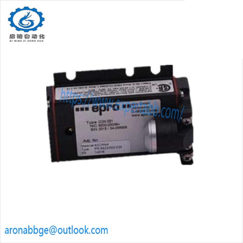 EMERSON A6125 Case Piezoelectric Vibration Monitor