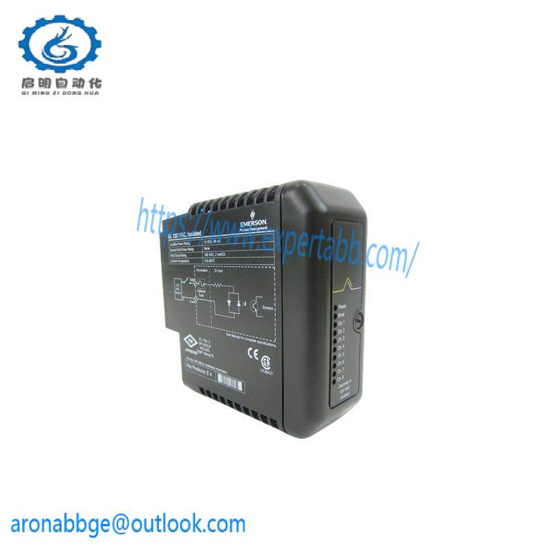 Emerson KJ3001X1-CA1 12P1980X062 DISCRETE INPUT MODULE