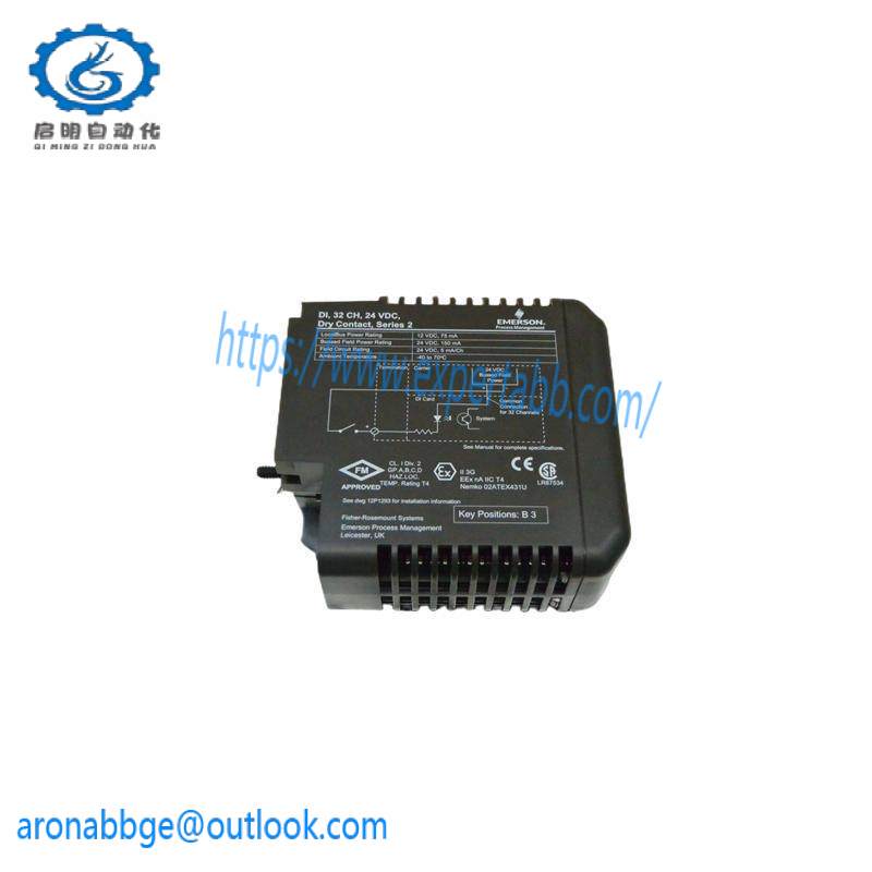 EMERSON KJ3222X1-EA1 12P2533X022 Input Module
