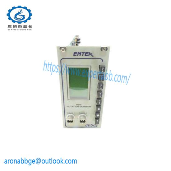 ENTEK C6675 6600 Rotation Monitor Display