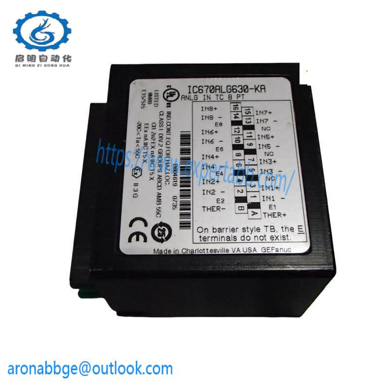 GE Fanuc IC670ALG630 Analog Input PLC Module