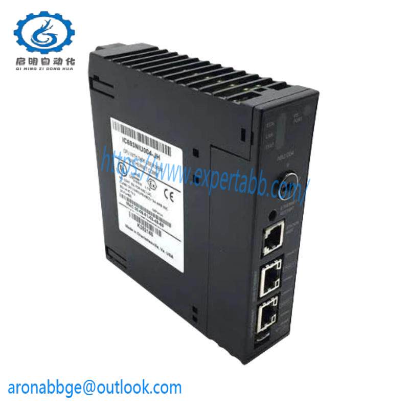 GE IC693NIU004  Ethernet Network Interface Unit