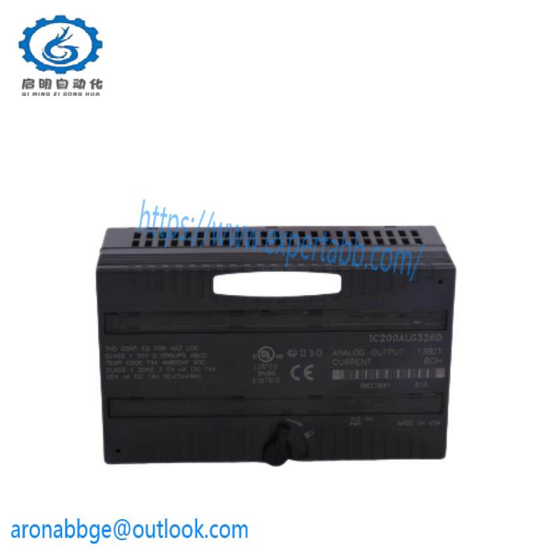 GE IC200ALG326D Analog Output Module