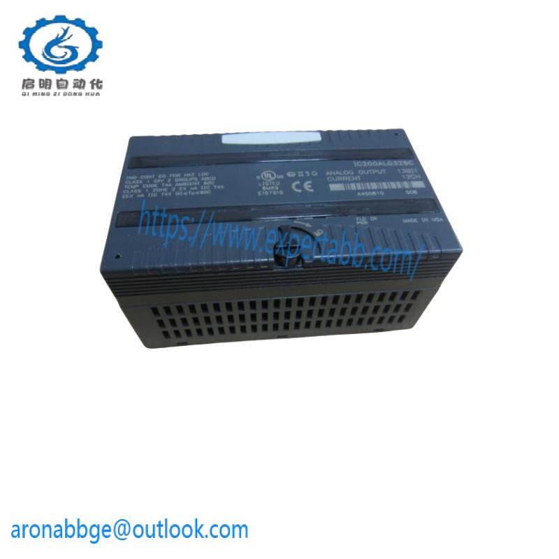 GE IC200ALG328 current analog output module