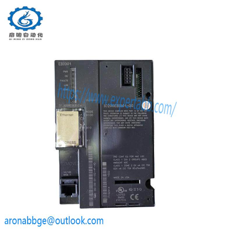 GE IC200EBI001 Ethernet Network Interface Unit