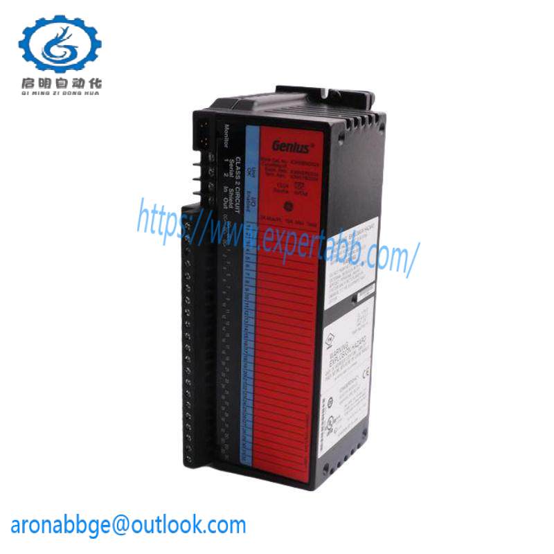 GE Fanuc IC660BRD024 Genius 12/24VDC Source Block