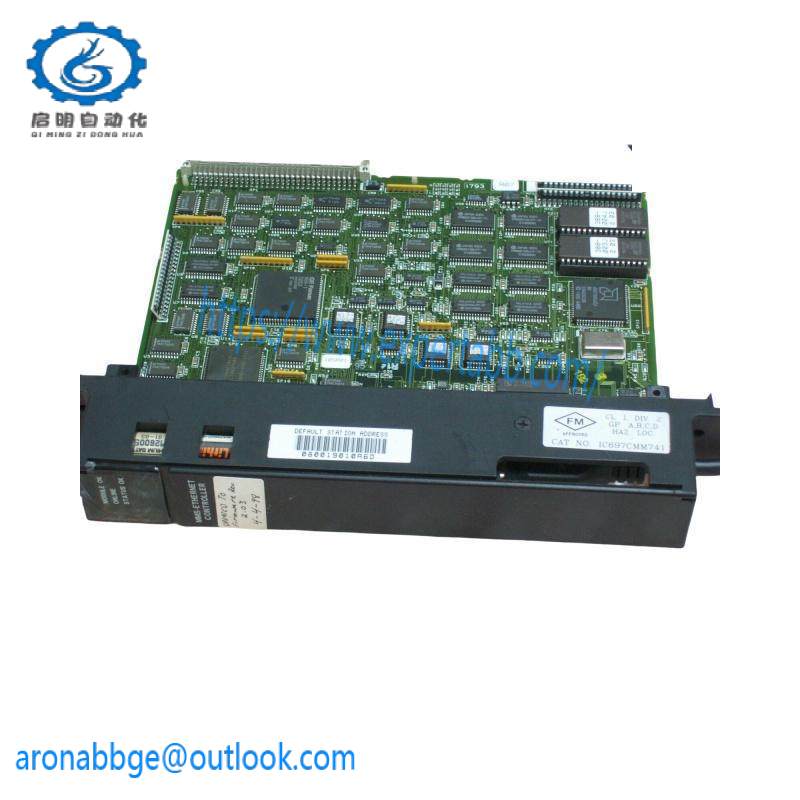 GE Fanuc IC697CMM741 ETHERNET CONTROLLER MODULE