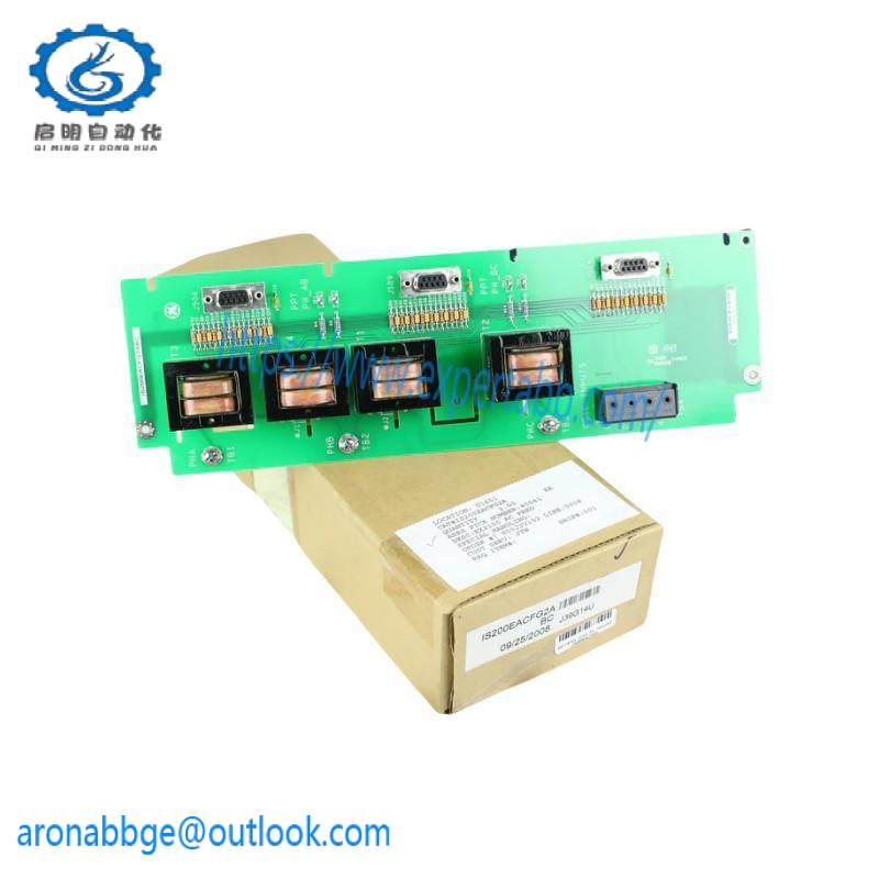 GE IS200EACFG2A long printed circuit board